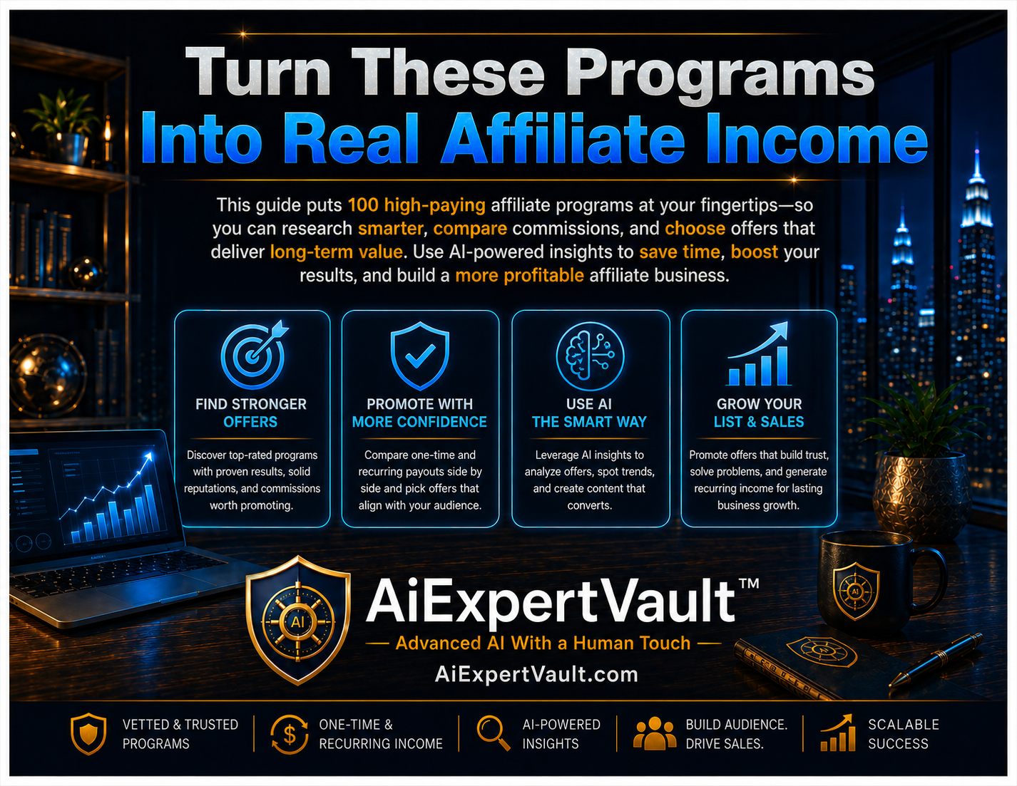 Top 100 Best Affiliate Programs — back cover
