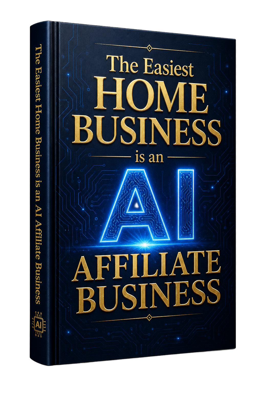 The Easiest Home Business is an AI Affiliate Business — ebook cover